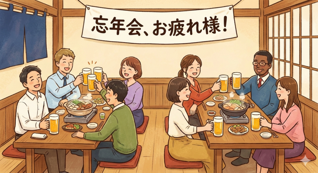 毎年恒例の忘年会を開催しました！