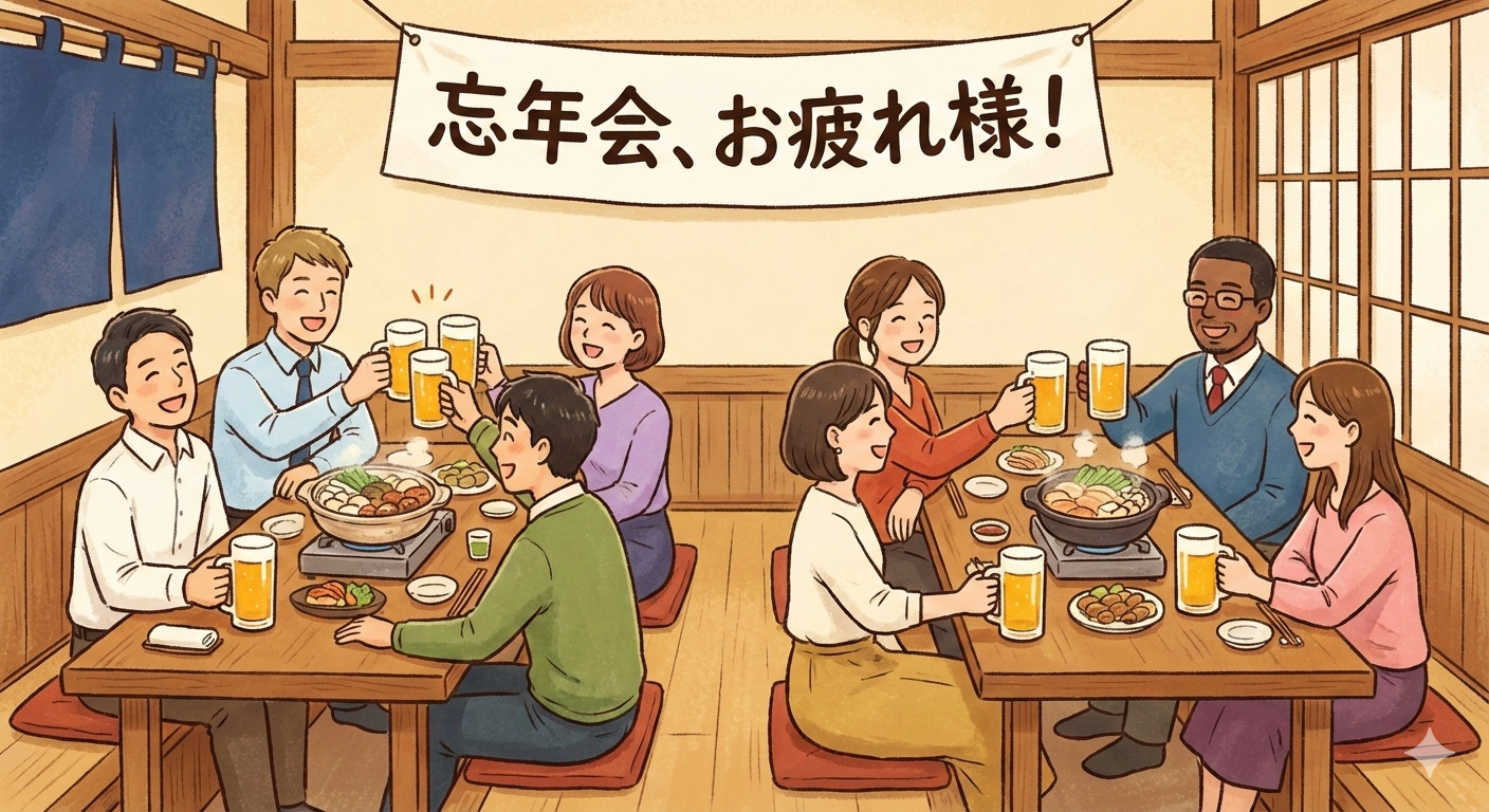 毎年恒例の忘年会を開催しました！